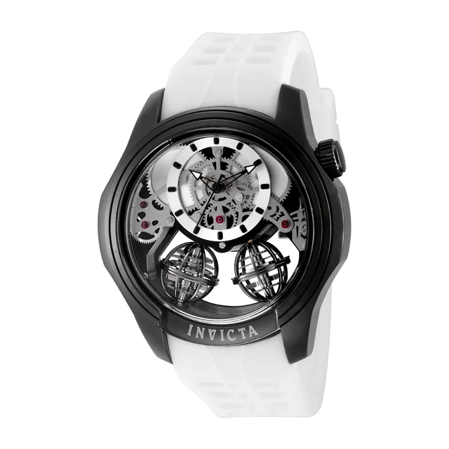 Invicta Specialty Twin-Axis Watch w/ Skeleton Dial - 46mm. White (50577) kol saati