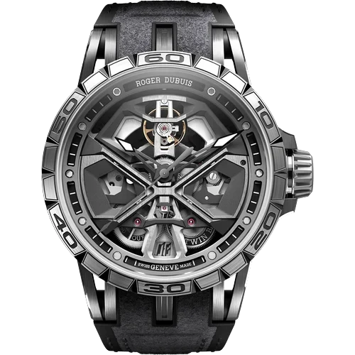 Roger Dubuis Excalibur Spider Huracán Titanium 45mm RDDBEX0748 45 mm kol saati