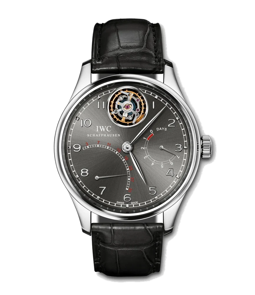 IWC Portugieser Tourbillon Mystere Retrograde IW504401 44.2 mm kol saati