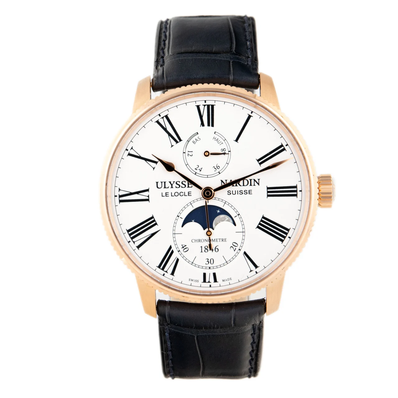 Ulysse Nardin Marine Torpilleur 700-03114 42 mm kol saati