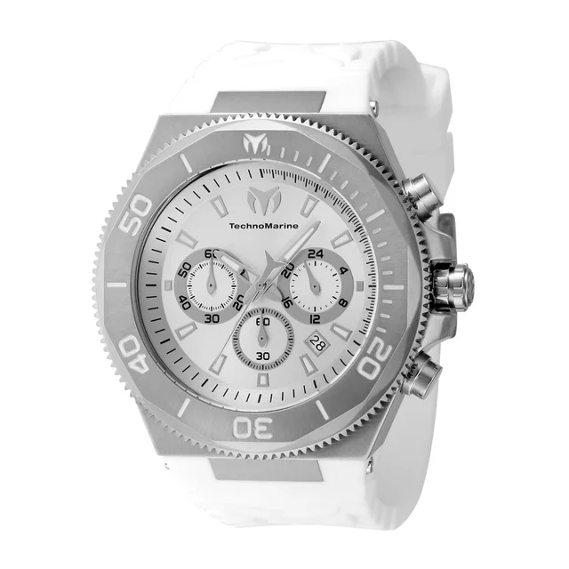 Technomarine Manta Ocean Watch - 49mm, White (ZG-TM-224015) kol saati