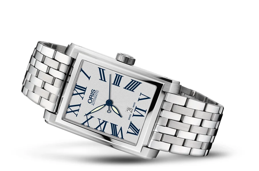 Oris Rectangular Date 01 561 7657 4071-07 8 21 82 30 mm kol saati