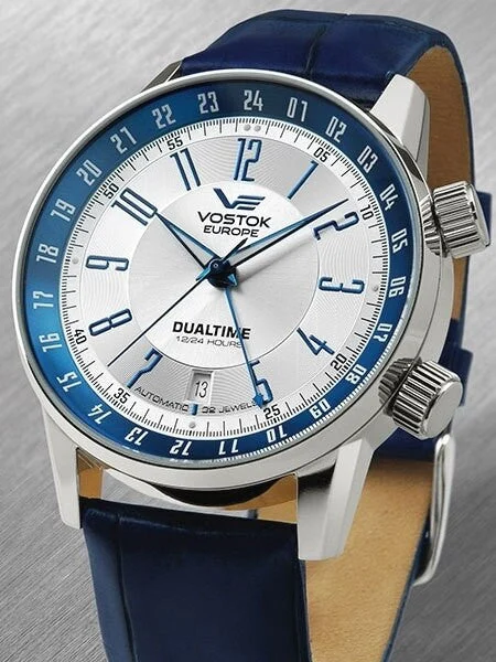 Vostok Europe Vostok-Europe Gaz-Limo Automatic, Dual Time Watch #5601057 kol saati