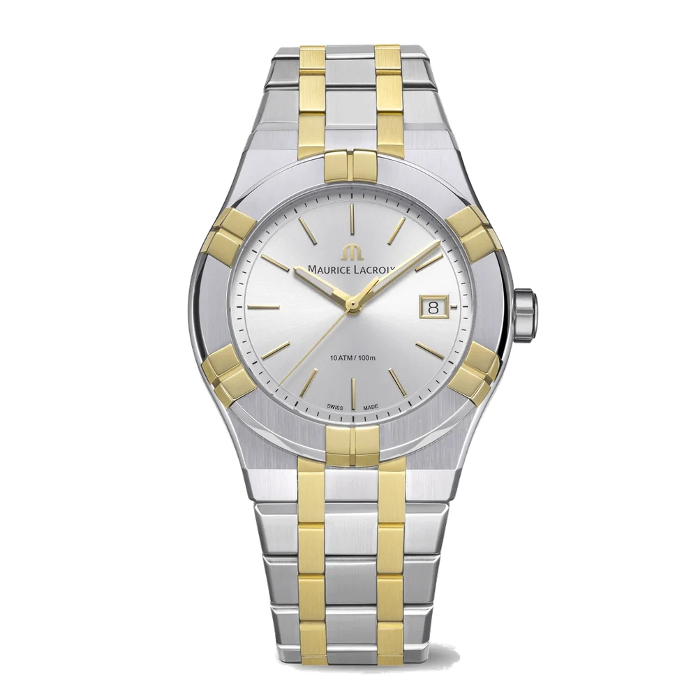 Maurice Lacroix Aikon Quartz 40MM Duotone AI1108-PVY13-130-1 40 mm kol saati
