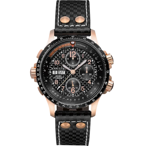 Hamilton Khaki Aviation X-Wind Auto Chrono H77696793 kol saati