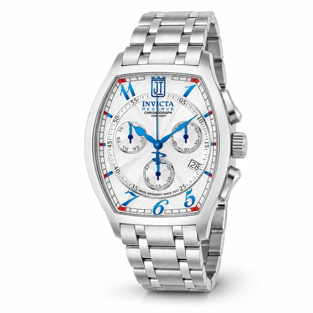 Invicta Veldaris Swiss Ronda Z60 Caliber Watch - 43mm, Steel (51295) kol saati