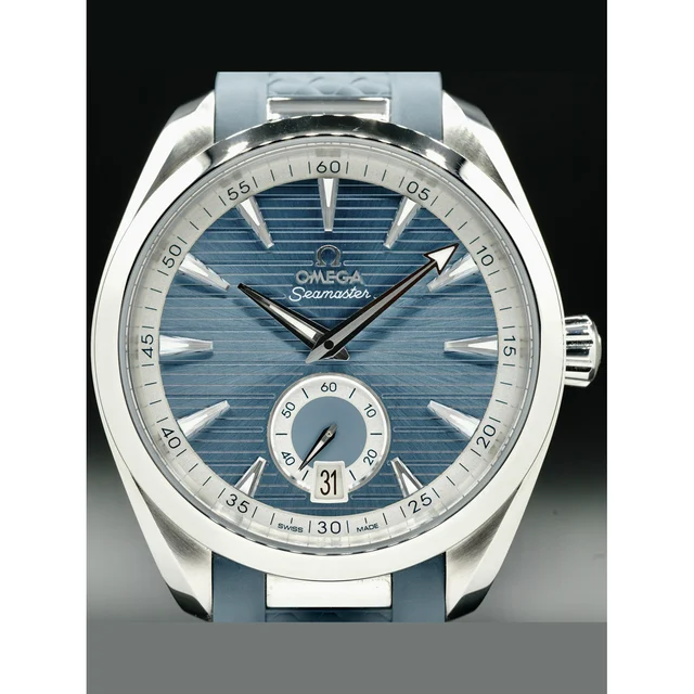OMEGA Aqua Terra 150M Small Seconds Blue Dial 210000046839 kol saati