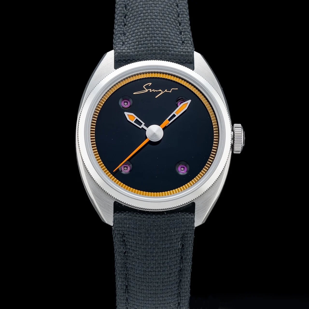 Singer Reimagined Caballero Black SR701-1 NAP210009N33036 kol saati