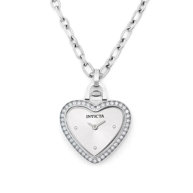Invicta Mini Angel Necklace Watch - 28mm, Steel (49937) kol saati