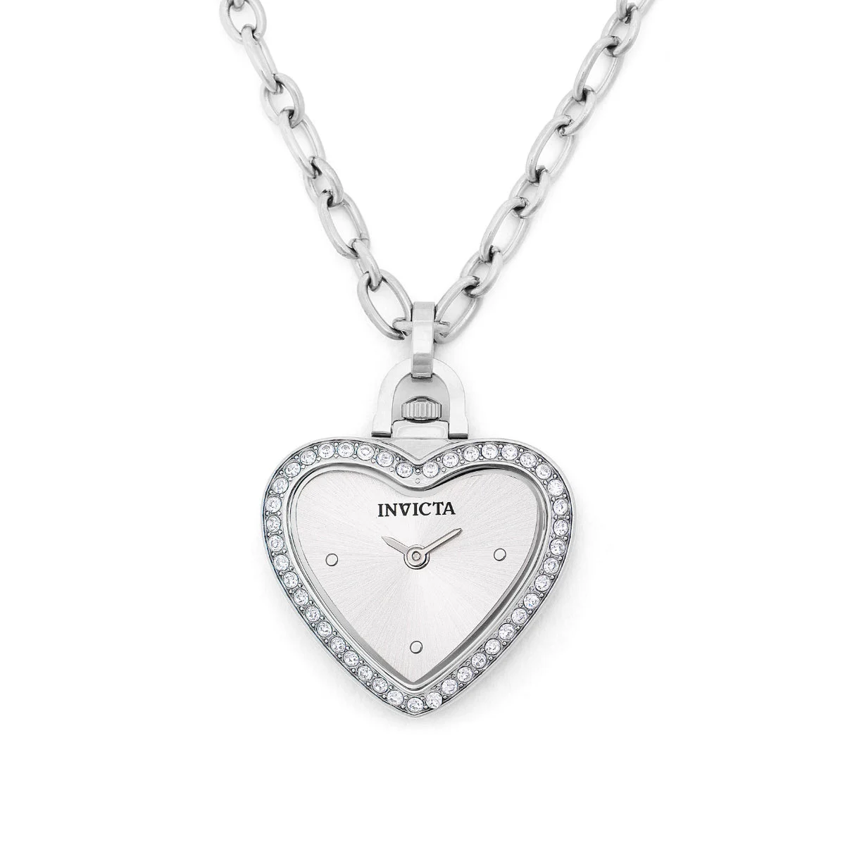 Invicta Mini Angel Necklace Watch - 28mm, Steel (49937) 28 mm kol saati