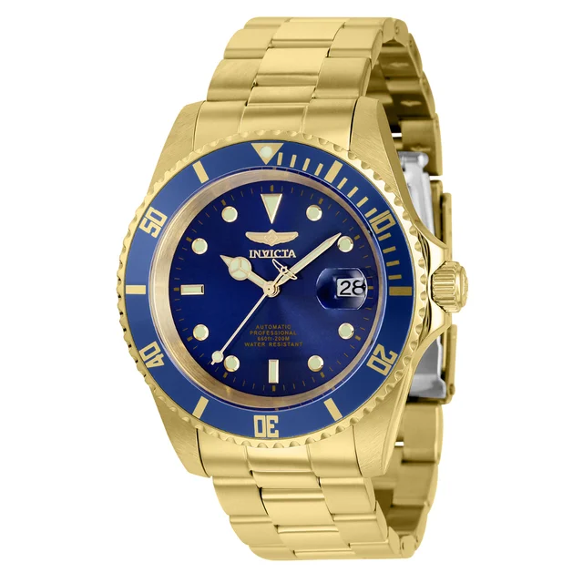 Invicta Pro Diver Bathyos Automatic Watch - 43mm. Gold (8930OBXL) kol saati