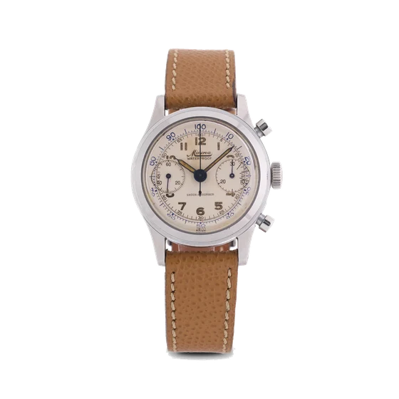 Minerva Chronograph, Steel 1335 kol saati
