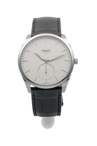 Parmiagiani PARMIAGIANI, REF. PFC-288-000-0100, TONDA 1950, NEW OLD STOCK, STEEL kol saati