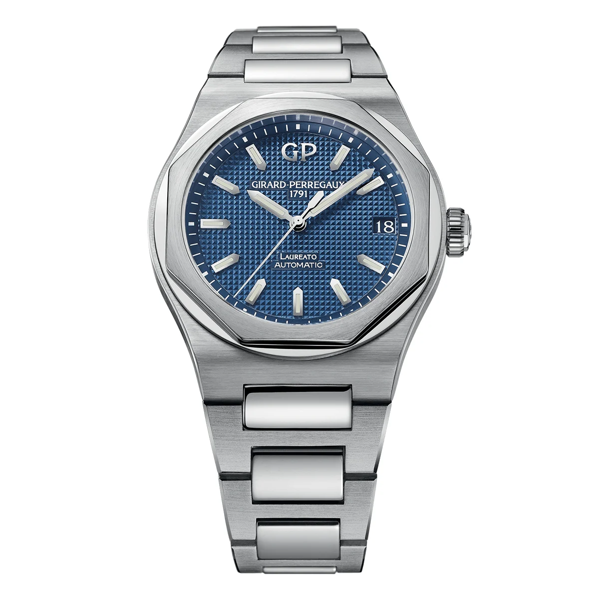 Girard-Perregaux Laureato 81010-11-431-11a 42mm Steel Case B 42 mm kol saati