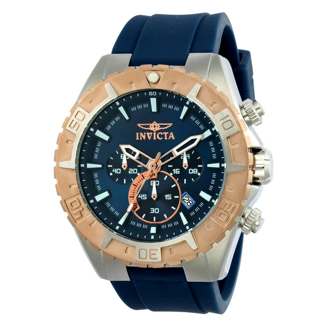 Invicta Aviator Propel Watch - 49mm. Blue (22523) kol saati