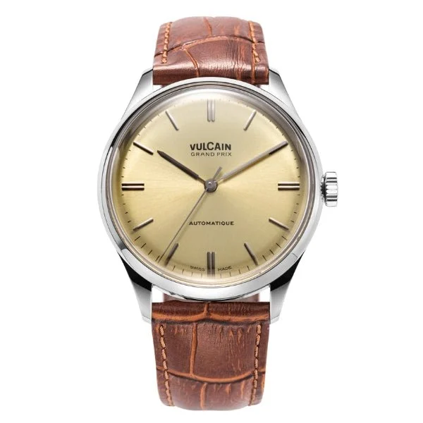 Vulcain Grand Prix 670171A70.BAN228 39 mm kol saati