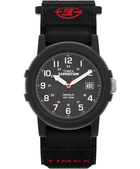 Timex Expedition Camper 38mm Fabric FAST WRAP® Watch T40011 kol saati