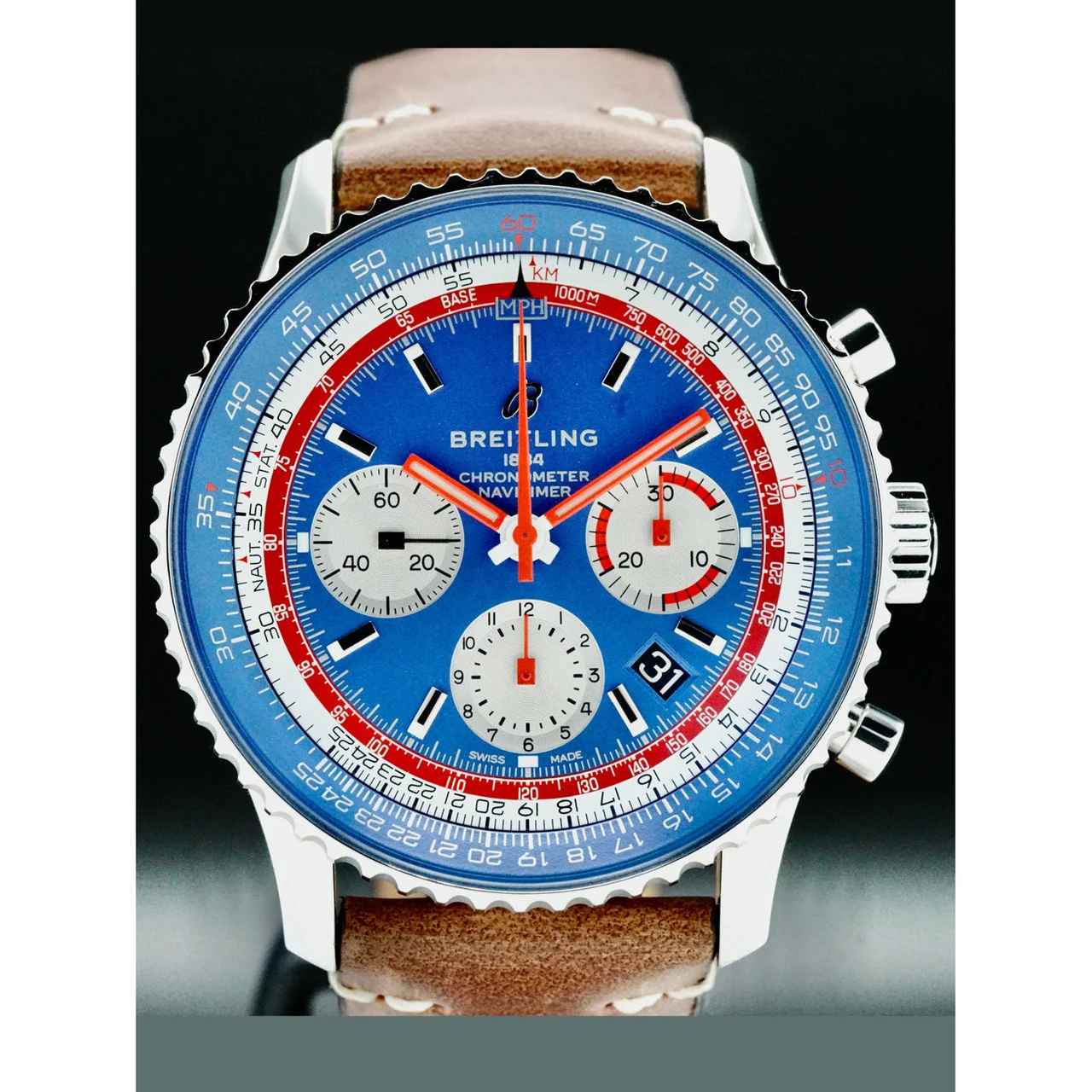 Breitling Navitimer B01 PanAm 210000050348 43 mm kol saati