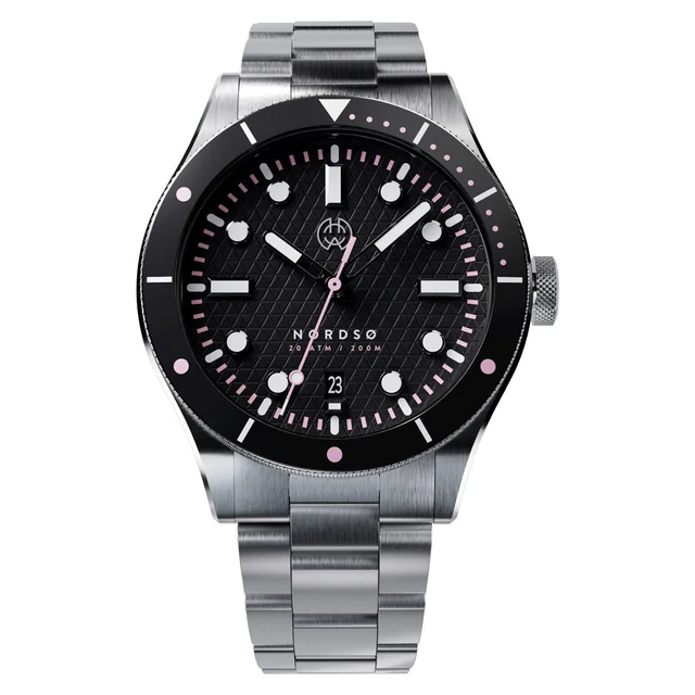 Henry Archer Nordso Automatic Watch with Vega Noir Dial #HAC-NOR-VNR-3LI kol saati