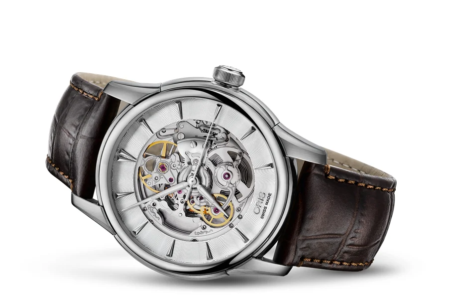 Oris Artelier Skeleton 01 734 7670 4051-07 1 21 73FC 40 mm kol saati
