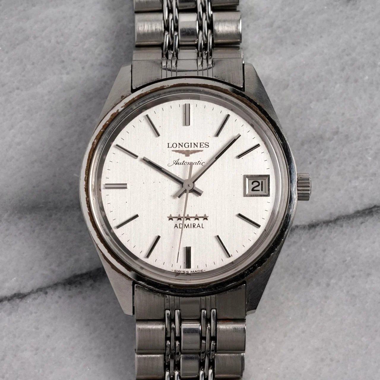 Longines Admiral SQ3754668 18 mm kol saati