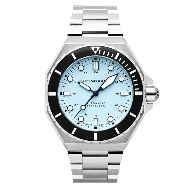 Spinnaker Islander Dumas Limited Edition Watch with Light Blue Dial #SP-5081-LIW33 kol saa