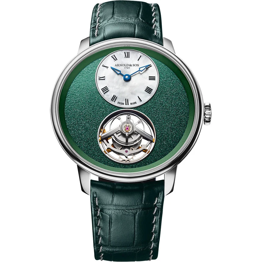 Arnold & Son Ultrathin Tourbillon Platinum 1UTBX.F01A.C208A kol saati