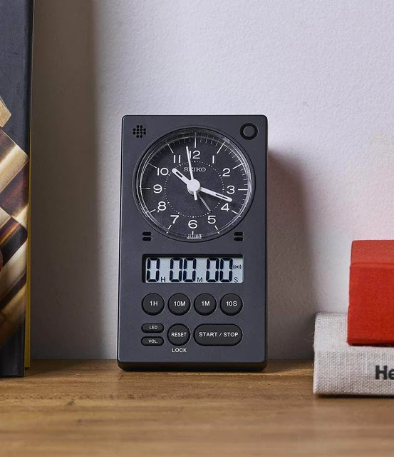 Seiko Clocks Kitchen Timer QHE190KLH kol saati