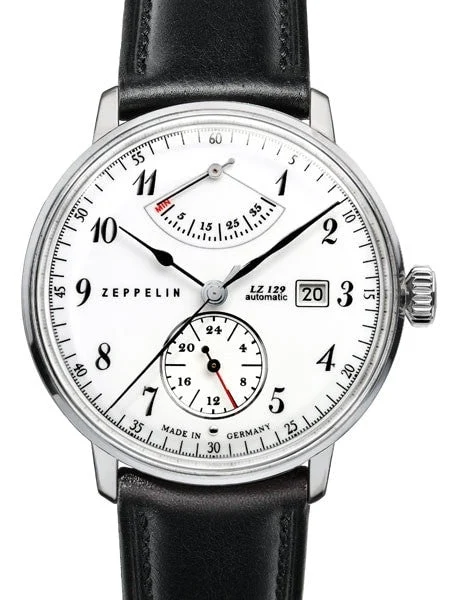 Graf Zeppelin Scratch and Dent - LZ129 Hindenburg Automatic Watch with Power Reserve #7060