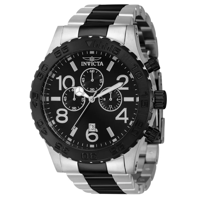 Invicta Specialty Pulse Watch - 50mm. Black, Steel (40606) kol saati