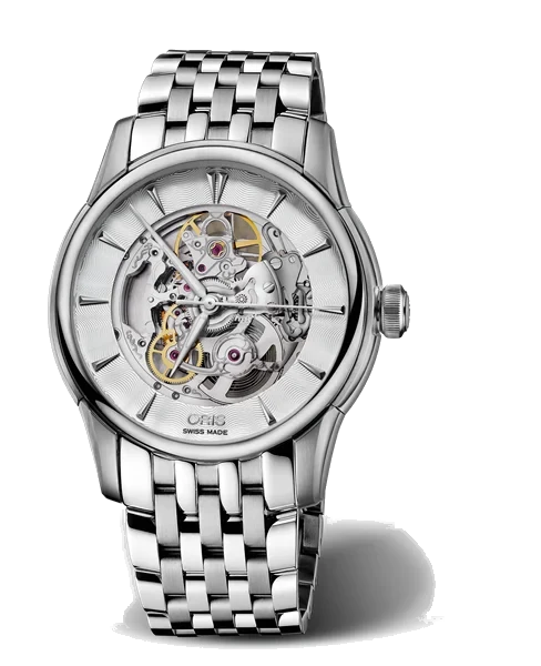 Oris Artelier Skeleton 01 734 7670 4051-07 8 21 77 40 mm kol saati