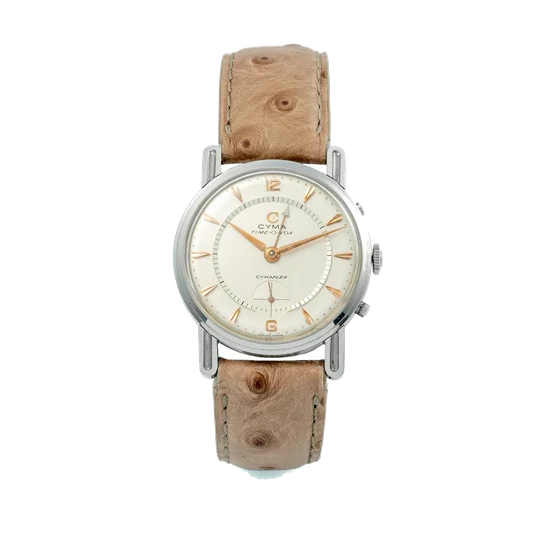 Cyma CYMA REF. 1261, ALARM; "TIME-O-VOX" "CYMAFLEX"; STAINLESS STEEL kol saati