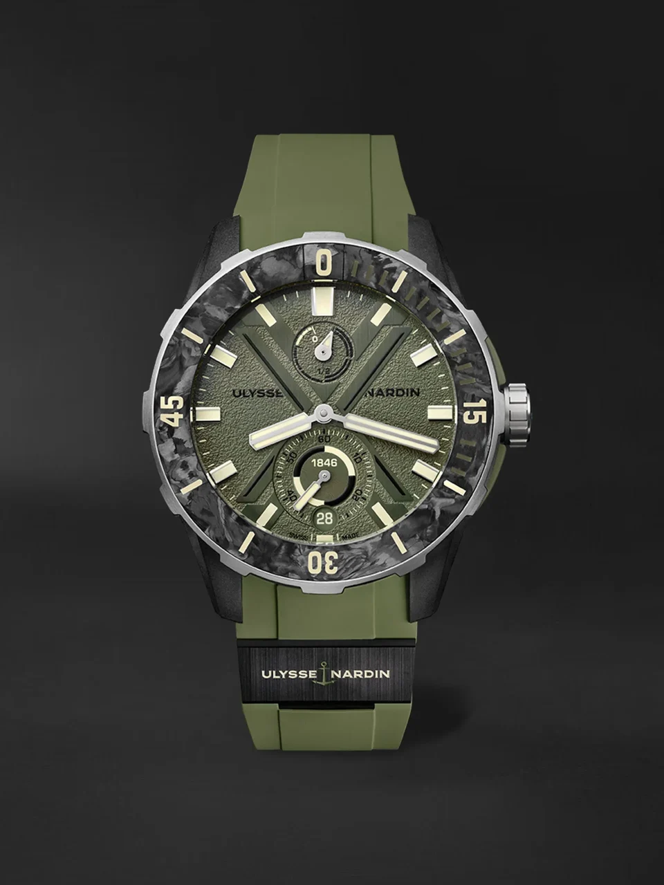 Ulysse Nardin Diver Net Ops 1183-170-8A/3B 44 mm kol saati