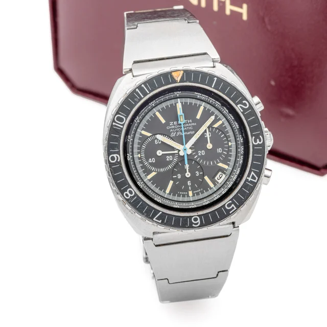 Zenith ZENITH, REF. 01.150.415, EL PRIMERO, PILOT CHRONOGRAPH kol saati