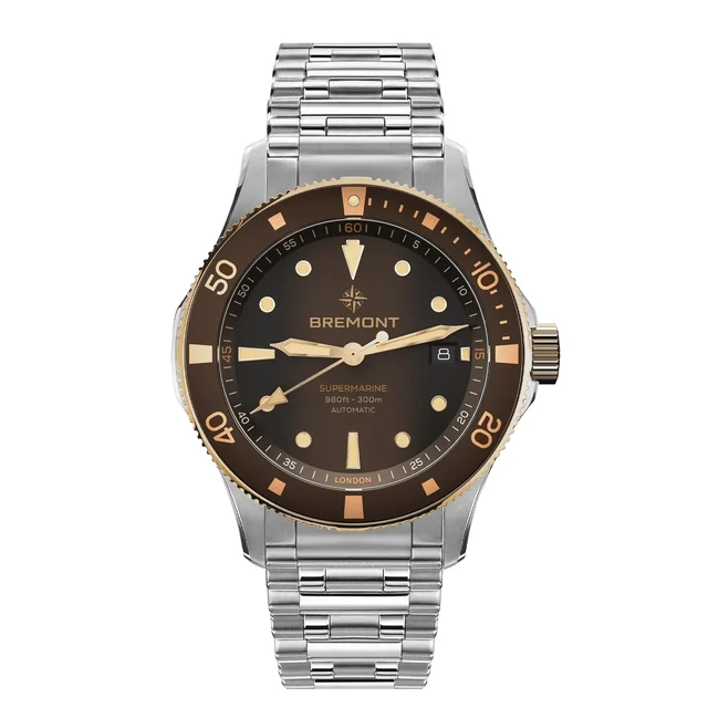 Bremont Supermarine SM40-DT-BI-BR-B kol saati