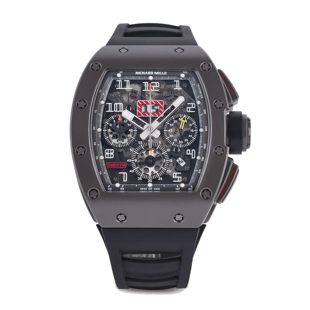 Richard Mille Felipe Massa White Gold RM011 kol saati