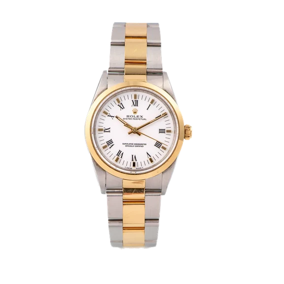 Rolex Ref. 14203, Oyster perpetual, Superlative chronometer officialy , Gold and stainless