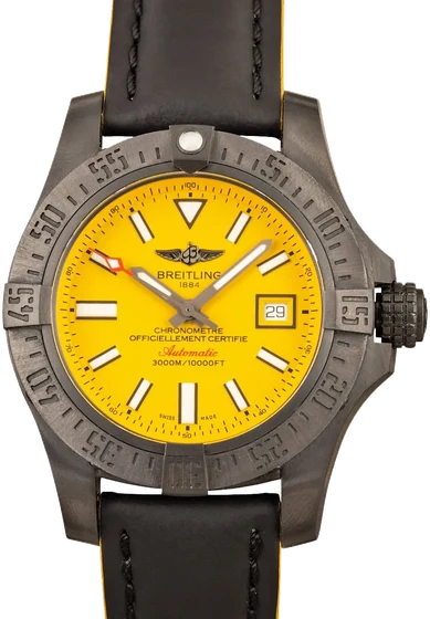 Breitling Avenger II Seawolf Cobra Yellow M17331 kol saati