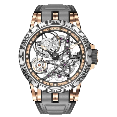 Roger Dubuis Excalibur Spider Pink Gold 45mm RDDBEX0574 45 mm kol saati
