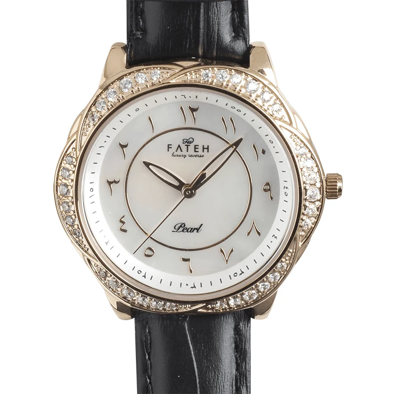 Fatehwatches Pearl Rose Gold 38 mm kol saati