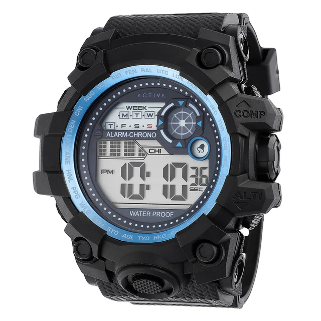 Activa Invicta Watch - 52mm. Black (ACW430-003) kol saati