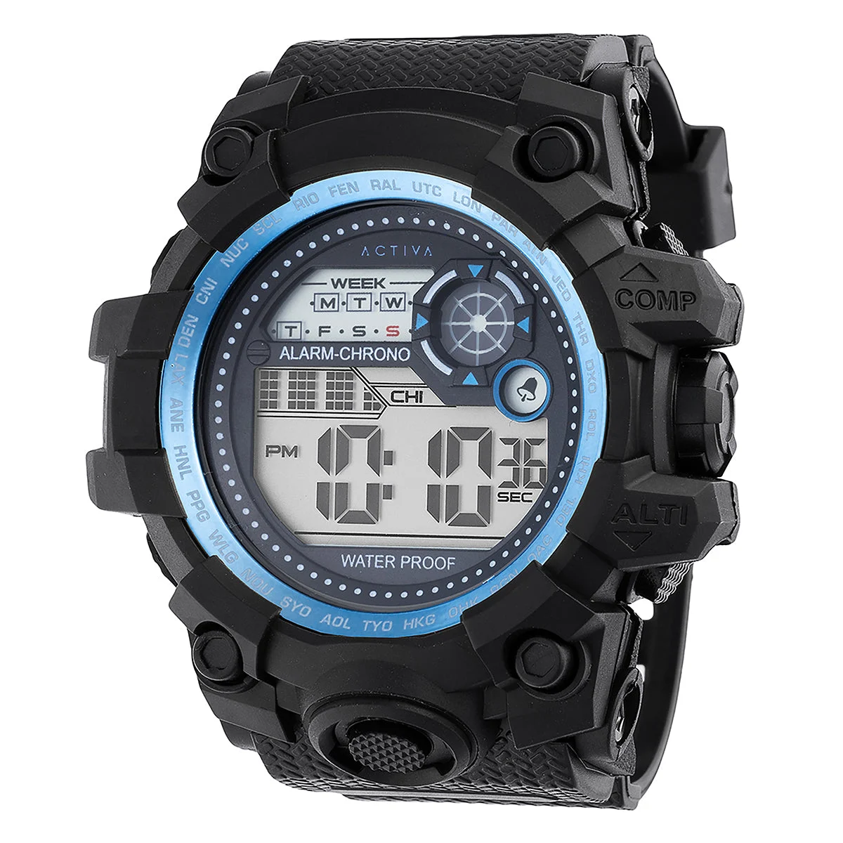 Activa Invicta Watch - 52mm. Black (ACW430-003) 52 mm kol saati
