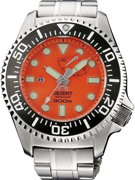 Orient Pro Saturation Dive Watch with Power Reserve and Sapphire Crystal #EL02001M 45.4 mm kol saati