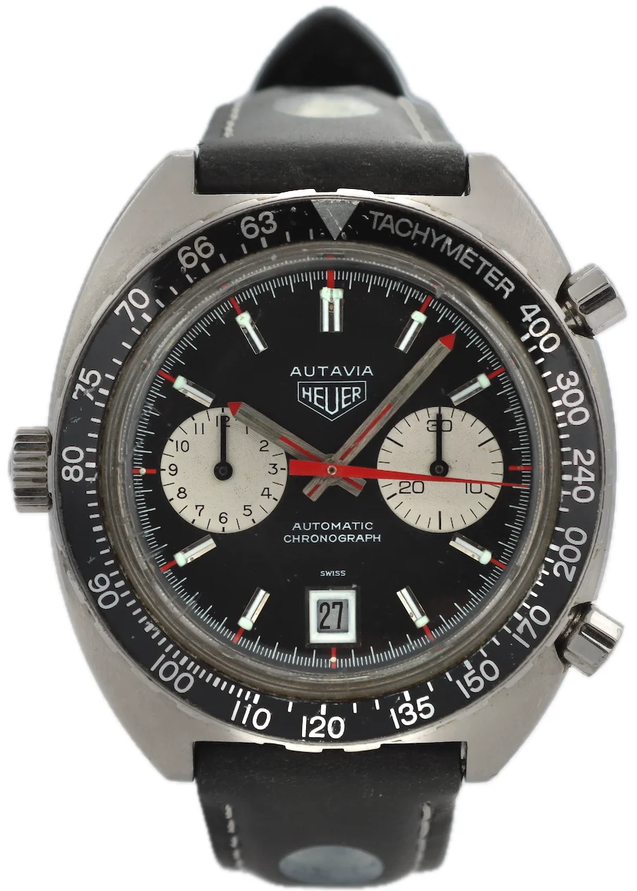 Heuer Autavia 504202594627 42 mm kol saati