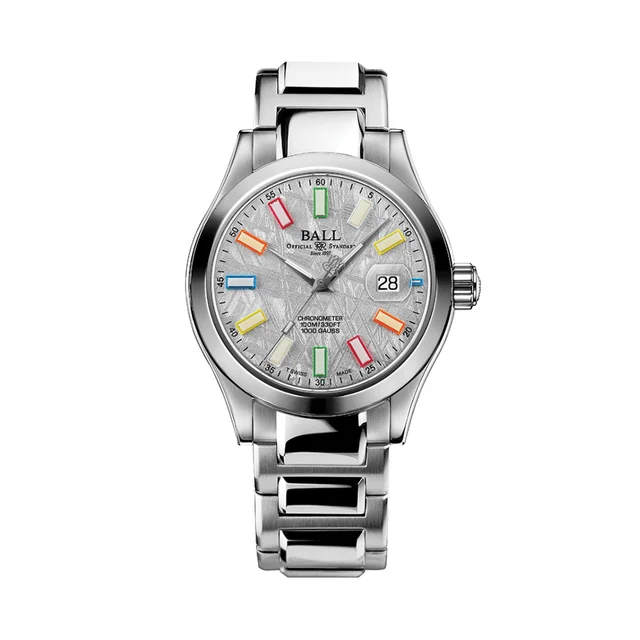 BALL Watch Engineer III Marvelight Chronometer 40mm - Meteorite Rainbow on Bracelet NM9026