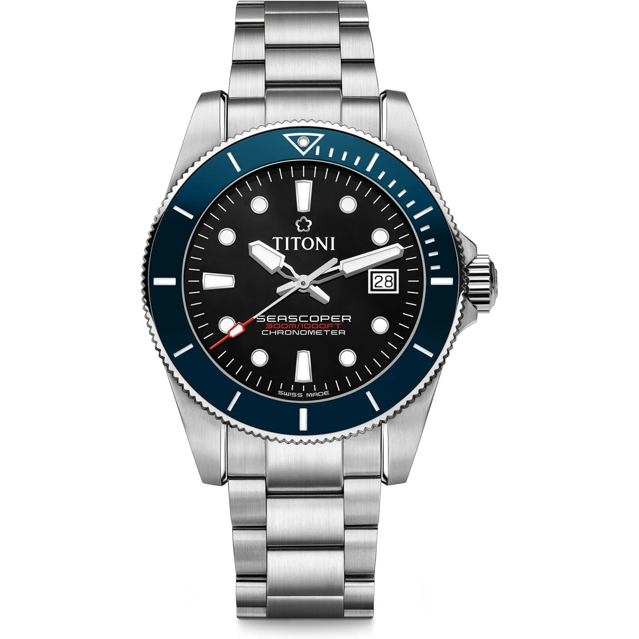 Titoni Seascoper 83300 S-BE-706 42 mm kol saati
