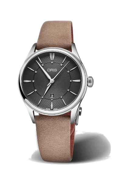 Oris Artelier Date Diamonds 01 561 7724 4053-07 5 17 33FC kol saati