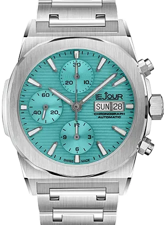 Le Jour Rally Monte-Carlo Turquoise Ref. LJ-RMC-005 LJ-RMC-005/LJ 50 mm kol saati