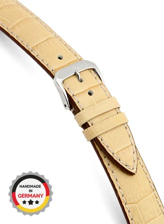 RIOS Grained Leather Louisiana - Sand - Alligator Grained 5002/RI kol saati