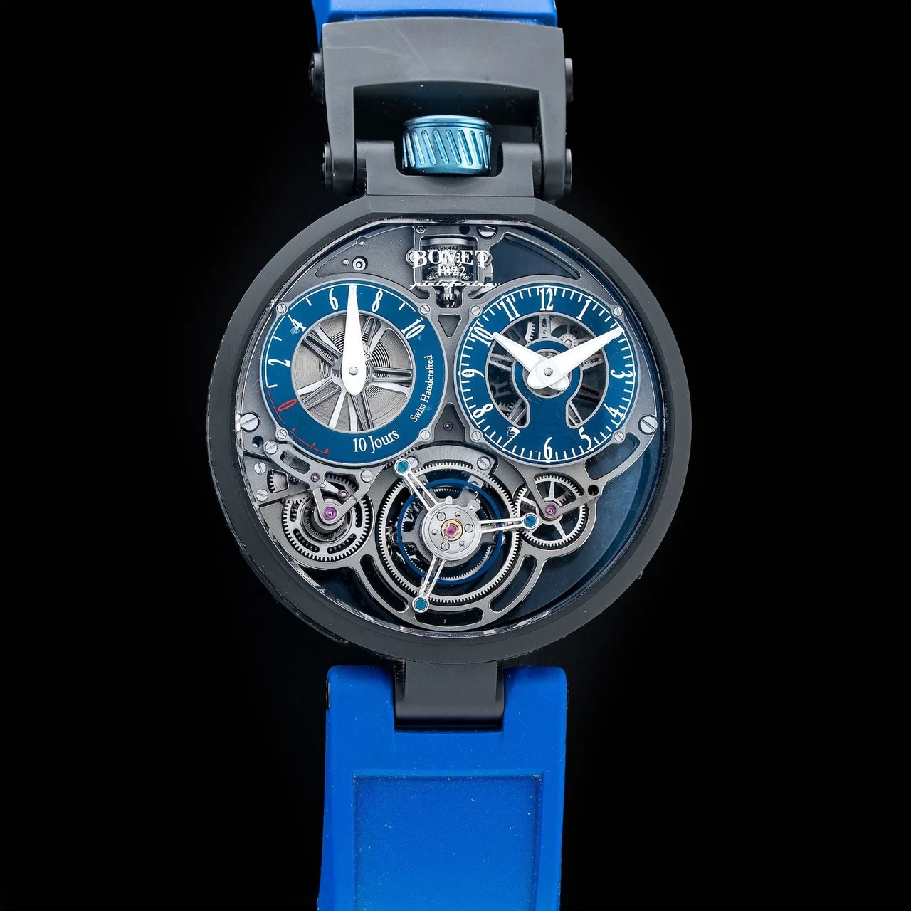 Bovet Pininfarnina Ottantasei 10 Day Tourbillon POC210009N34395 kol saati